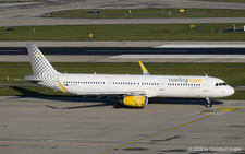 Airbus A321-231 | EC-MHS | Vueling Airlines  |  This Airbus A321 of Vueling Airlines is seen here taxing towards runway 28 in Zurich for its return flight to Barcelona. | Z&UUML;RICH (LSZH/ZRH) 18.11.2025