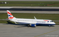 Embraer ERJ-190LR | G-LCAF | BA CityFlyer  |  This Embraer ERJ-190 is operating flight BAW8766 to London City. The company operates a total of 20 aircraft. | Z&UUML;RICH (LSZH/ZRH) 18.11.2025