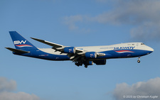 Boeing 747-83QF | VQ-BVB | Silk Way West Airlines  |  This Boeing 747-800 of Silkway West Airlines is picking up a spare engine for the stranded Airbus A350-900 of Edelweiss Air and later brought it to Bogota.  | Z&UUML;RICH (LSZH/ZRH) 27.11.2025
