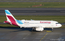 Airbus A319-132 | D-AGWN | Eurowings  |  The advantage of photographing this Airbus A319 from a higher elevation is, that the new titles 
