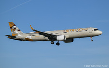 Airbus A321-251nx | A6-LRB | Etihad Airways  |  Etihad Airways started to use their Aribus A321neo aircraft on the new midday flight to Zurich.  | Z&UUML;RICH (LSZH/ZRH) 29.11.2025