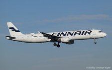 Airbus A321-211 | OH-LZF | Finnair  |  This Airbus A321 of Finnair is seen here operating flight FIN7073 from Helsinki. The number indicates a charter flight. | Z&UUML;RICH (LSZH/ZRH) 20.12.2025
