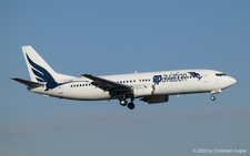 Boeing 737-405 | LZ-GPB | GP Aviation  |  This Boeing 737-400 of GP Aviation was initially delivered on 24OCT1990 to Braatens and spent most of its carrier in the nordic countries. It was ferried to the current operator on 28AUG2024. | Z&UUML;RICH (LSZH/ZRH) 20.12.2025