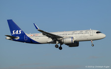 Airbus A320-251n | EI-SIW | SAS Scandinavian Airlines System (SAS Connect)  |  This Airbus A320neo is seen here arriving from Stockholm Arlanda as flight SAS605. The aircraft is operated by SAS' irish subsidiary SAS Connect. | Z&UUML;RICH (LSZH/ZRH) 20.12.2025
