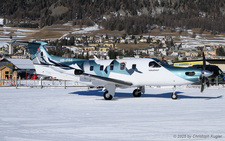 Pilatus PC-12/47E NGX | HB-FGA | untitled (Haute Aviation)  |  This Pilatus PC-12 of Haute Aviation is painted in one of the nicer colour schemes. | SAMEDAN (LSZS/SMV) 27.12.2025