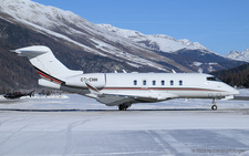 Bombardier Challenger 350 | CS-CHH | untitled (Netjets Europe)  |  This Bombardier Challenger 350 of Netjets Europe has arrived from Malta earlier that day and is now returning to this Medditerranean Island  | SAMEDAN (LSZS/SMV) 27.12.2025
