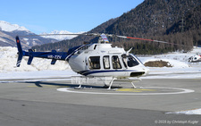 Bell 407 GXP | HB-ZZV | untitled (Haute Aviation)  |  This Bell 407 of Haute Aviation is parked on helipad 3 at Samedan. | SAMEDAN (LSZS/SMV) 27.12.2025