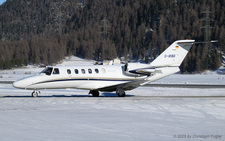 Cessna 525A CitationJet CJ2+ | D-IKBO | untitled (ProAir Aviation)  |  This Cessna 525A CitationJet CJ2 is captured here arriving from Exeter as flight PAV612.  | SAMEDAN (LSZS/SMV) 27.12.2025