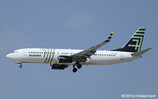 Boeing 737-8FZ | OY-ASD | Air Seven  |  This Boeing 737-800 of Air Serven is arriving at Antalya from Billund with a flying time of 3:30 hours. | ANTALYA (LTAI/AYT) 11.05.2025