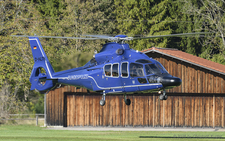 Eurocopter EC155 B Dauphin | D-HLTH | Bundespolizei  |  The EC155 Dauphin looks good in front of the old hangar at F&uuml;ssen. | F&UUML;SSEN (----/---) 15.10.2026