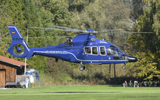 Eurocopter EC155 B Dauphin | D-HLTH | Bundespolizei  |  The Bundespolizei had a total of 20 helicopters of this type on strength. One was lost at the Berlin Olympiastadium after being hit by a Super Puma. | EDJF 15.10.2026