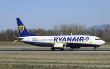 Boeing 737-8AS | EI-DPF | Ryanair  |  This Boeing 737-800 of Ryanair is seen here departing Basel for its return flight to Dublin. This particular aircraft was delivered to the Irish carrier on 23JAN2007. | BASLE (LFSB/BSL) 02.03.2026