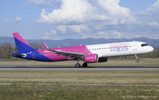 Airbus A321-271nx | 9H-WMD | Wizzair  |  This Airbus A321neo of Wizzair is seen here touching down on runway 15 in Basel as flight WZZ4051 from Belgrade. | BASLE (LFSB/BSL) 02.03.2026