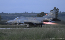 McDonnell Douglas F-4E (AUP) Phantom II | 71745 | Greek Air Force  |  This F-4E (AUP) Phantom II is roaring down the runway with the afterburner ignited. | ANDRAVIDA (LGAD/PYR) 13.05.2026