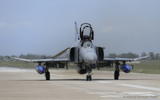 McDonnell Douglas F-4E (AUP) Phantom II | 01503 | Greek Air Force  |  This F-4E (AUP) Phantom II is seen here taxing towards the last chance area prior a mission | ANDRAVIDA (LGAD/PYR) 13.05.2026