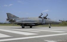 McDonnell Douglas F-4E (AUP) Phantom II | 01520 | Greek Air Force  |  Another F-4E (AUP) Phantom II is about to enter the last chance area. There are 3 runways at Amavida Air Base, but only the center one has been used during the visit. | ANDRAVIDA (LGAD/PYR) 13.05.2026