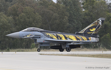 EADS Eurofighter | 3074 | German Air Force  |  This colourful Eurofighter is seen here returning to its parking position after the impressive demonstration. | ARAXOS (LGRX/GPA) 10.05.2026