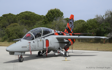 Leonardo T.345A  | MM55254 | Italian Air Force  |  This Leonardo T.345A of the Italian Air Force is normally based at Leece. It participated in the Tiger Meet as external asset. | ARAXOS (LGRX/GPA) 10.05.2026