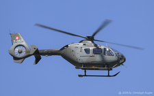 Eurocopter EC635 | T-357 | Swiss Air Force  |  This 2008 built EC635 of the Swiss Air Force is seen here departing at D&uuml;bendorf for another training flight. | D&UUML;BENDORF (LSMD/---) 22.04.2026