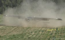 Pilatus PC-6/B2-H2M-1 | V-617 | Swiss Air Force  |  This Pilatus PC-6 is landing on a small makeshift airstrip. The reverse prop kicked up quite some dust. | LSOT 04.09.2026