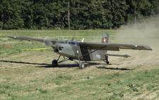 Pilatus PC-6/B2-H2M-1 | V-623 | Swiss Air Force  |  This Pilatus PC-6 is seen after a successful landing on a difficult landing strip. | LSOT 04.09.2026