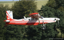Pilatus PC-6/B2-H2M-1 | V-622 | Swiss Air Force  |  Sometimes the landing was not possible on this field due to the strong cross wind, resulting in a low pass.  | LSOT 08.09.2026