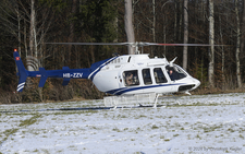 Bell 407 GXP | HB-ZZV | untitled (Haute Aviation)  |  This Bell 407 of Haute Aviation is cranking up its engine for another trip to Davos.  | GULDENEN (----/---) 19.01.2026