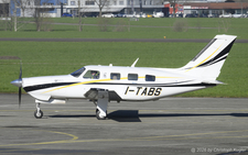 Piper PA-46 Malibu Mirage | I-TABS | private  |  This Piper PA-46 Malibou Mirage is seen here arriving from Bolzano | BUOCHS (LSZC/BXO) 25.02.2026