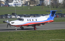 Pilatus PC-12/47G PRO | HB-FQA | Pilatus Flugzeugwerke  |  This Pilatus PC-12G was supposed to be flown to D&uuml;bendorf that day for interior fitting. But the flight had to be postponed.  | BUOCHS (LSZC/BXO) 04.03.2026