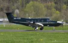 Pilatus PC-12/47E NGX | OO-PCN | untitled (EAPC)  |  This Pilatus PC-12 is seen here returning from a post-maintenance check flight.  | BUOCHS (LSZC/BXO) 07.04.2026