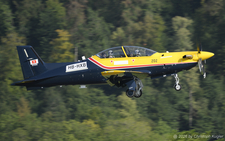 Pilatus PC-21 | HB-HXB | Pilatus Flugzeugwerke (Royal Canadian Air Force)  |  This Pilatus PC-21 is seen here lifting off from runway 06 at Buochs.  | BUOCHS (LSZC/BXO) 12.08.2026