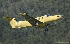 Pilatus PC-12/47G PRO | HB-FRU | Pilatus Flugzeugwerke  |  Another Pilatus PC-12/47G PRO is seen here lifting off from runway 06 for another pre-delivery test flight. | BUOCHS (LSZC/BXO) 12.08.2026