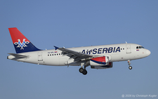 Airbus A319-132 | YU-APL | Air Serbia  |  This Airbus A319 of Air Serbia is seen here as flight ASL330 from Belgrade. | Z&UUML;RICH (LSZH/ZRH) 03.01.2026