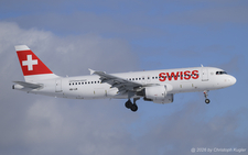 Airbus A320-214 | HB-IJR | Swiss International Air Lines  |  This Airbus A320 of Swiss International Airlines is the first aircraft of the company to have received the additional titles.  | Z&UUML;RICH (LSZH/ZRH) 03.01.2026