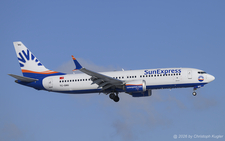 Boeing 737 MAX 8 | TC-SMU | SunExpress  |  This Boeing 737 MAX 8 is seen here approaching runway 14 in Zurich, thus completeing its flight SXS120 from Antalya. | Z&UUML;RICH (LSZH/ZRH) 04.01.2026