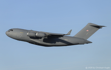 Boeing C-17A Globemaster III | 06-6158 | US Air Force  |  This unmarked C-17 arrived on 14JAN2026 in Zurich and departed only the following day.  | Z&UUML;RICH (LSZH/ZRH) 15.01.2026