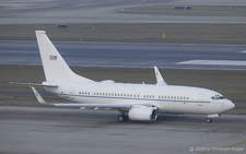 Boeing C-40C | 02-0202 | US Air Force  |  This Boeing 737 of the US Air Force carries the military designation C-40. The aircraft belongs to the Distict of Columbia ANG and is normally based at Andews AFB near Washington DC. | Z&UUML;RICH (LSZH/ZRH) 22.01.2026
