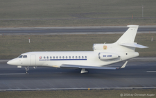 Dassault Falcon 7X | OO-LUM | Belgian Air Component (Luxaviation Belgium)  |  This Dassault Falcon 7X was registered as HB-JSZ between JUL2007 to AUG2013. | Z&UUML;RICH (LSZH/ZRH) 22.01.2026