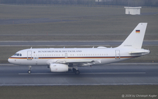 Airbus A319-133CJ | 1502 | German Air Force  |  This Airbus A319 of the German Air Force is seen here departing Zurich. The aircraft brought the German delegation to Brussels for a special EU meeting related to the US thread to invade Greenland.  | Z&UUML;RICH (LSZH/ZRH) 22.01.2026