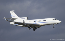 Dassault Falcon 7X | OY-DRW | untitled (Air Alsie)  |  This Dassault Falcon 7X is captured during a sunny spell whilst approaching runway 14 in Zurich. | Z&UUML;RICH (LSZH/ZRH) 02.02.2026