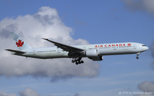 Boeing 777-333ER | C-FIVR | Air Canada  |  Air Canada's flight ACA880 from Toronto is seen here arriving with a significant delay. The airline operates a total of 19 Boeing 777-300ER, with 6 of them still being painted in the old mint colour scheme.  | Z&UUML;RICH (LSZH/ZRH) 07.02.2026