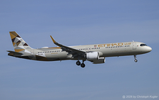 Airbus A321-251nx | A6-LRA | Etihad Airways  |  This Airbus A321neo of Etihad Airways was the first Airbus A321neo with a 3-class-seating delivered to the airline. | Z&UUML;RICH (LSZH/ZRH) 26.02.2026