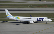 Embraer ERJ-195AR | SP-LNM | LOT Polish Airlines  |  LOT Polish Airlines recently repainted this Embraer ERJ-195 promoting the Warmian-Masurian province. | Z&UUML;RICH (LSZH/ZRH) 13.03.2026
