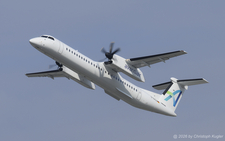 Bombardier DHC-8-402 | D-AASG | Avanti Air  |  This Bombardier Dash 8 is seen here departing on runway 28 on its flight ATV212 to Leipzig. The aircraft previously saw service with Flybe. | Z&UUML;RICH (LSZH/ZRH) 21.03.2026