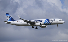 Airbus A321-251nx | SU-GFW | Egyptair  |  Egyptair is frequently flying to Zurich using their Airbus A320 and Boeing 737 aircraft. Operating an Airbus A321neo is quite rare. | Z&UUML;RICH (LSZH/ZRH) 01.04.2026