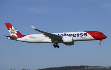 Airbus A350-941 | HB-IHA | Edelweiss Air  |  This Airbus A350 is seen here arriving as EDW67 from Male. | Z&UUML;RICH (LSZH/ZRH) 07.04.2026