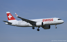 Airbus A320-271n | HB-JDL | Swiss International Air Lines  |  This Airbus A320neo is captured here on the delivery flight from Toulouse to Z&uuml;rich as flight SWR5201. | Z&UUML;RICH (LSZH/ZRH) 09.04.2026