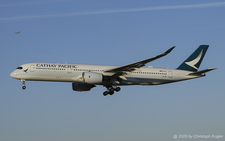 Airbus A350-941 | B-LRA | Cathay Pacfic  |  Early morning arrival of Cathay Pacific's flight from Hong Kong to Zurich. | Z&UUML;RICH (LSZH/ZRH) 09.04.2026