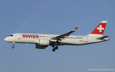 Bombardier CSeries 300 | HB-JCL | Swiss International Air Lines  |  This Bombardier CSeries 300 has already received the additional titles 
