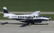 Textron Cessna 208 B EX Grand Caravan | JU-3367 | Hunnu Air  |  This Textron Cessna 208 is seen here arriving from Linz on its delivery flight to Mongolia. The aircraft will spend a few days here in Z&uuml;rich before continuing its journey. | Z&UUML;RICH (LSZH/ZRH) 11.04.2026